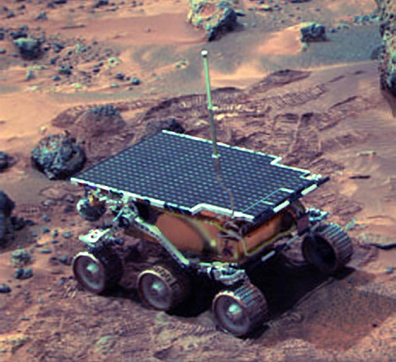 The Sojourner rover