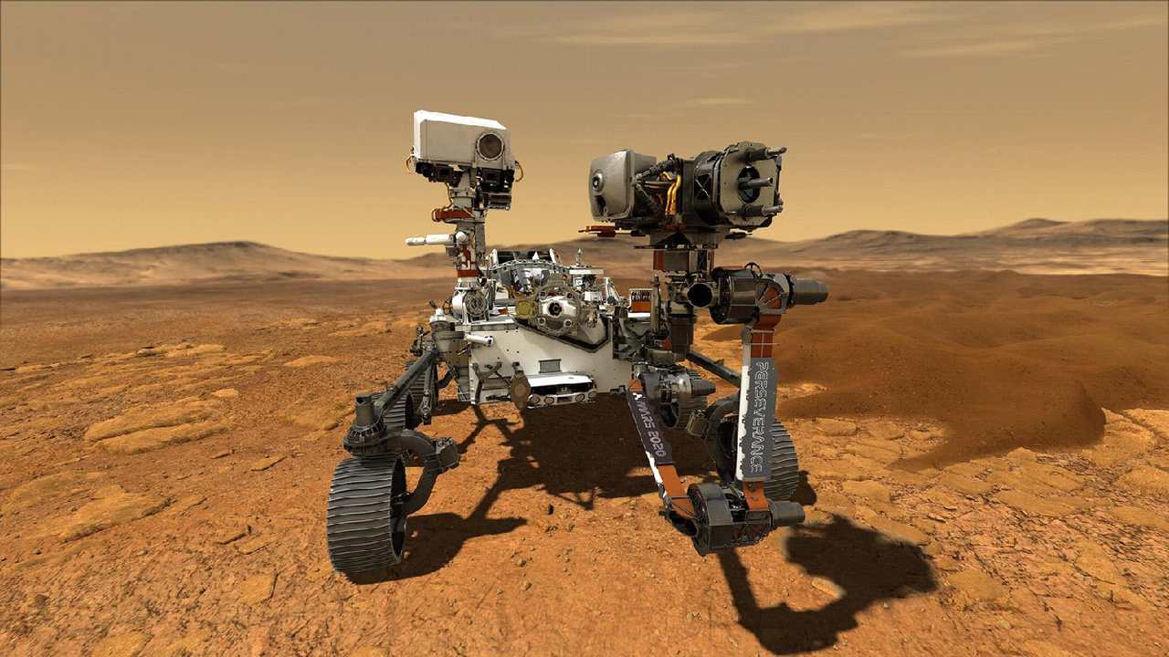 The Perseverance rover