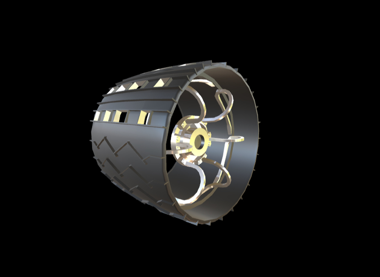 Aluminum block wheel