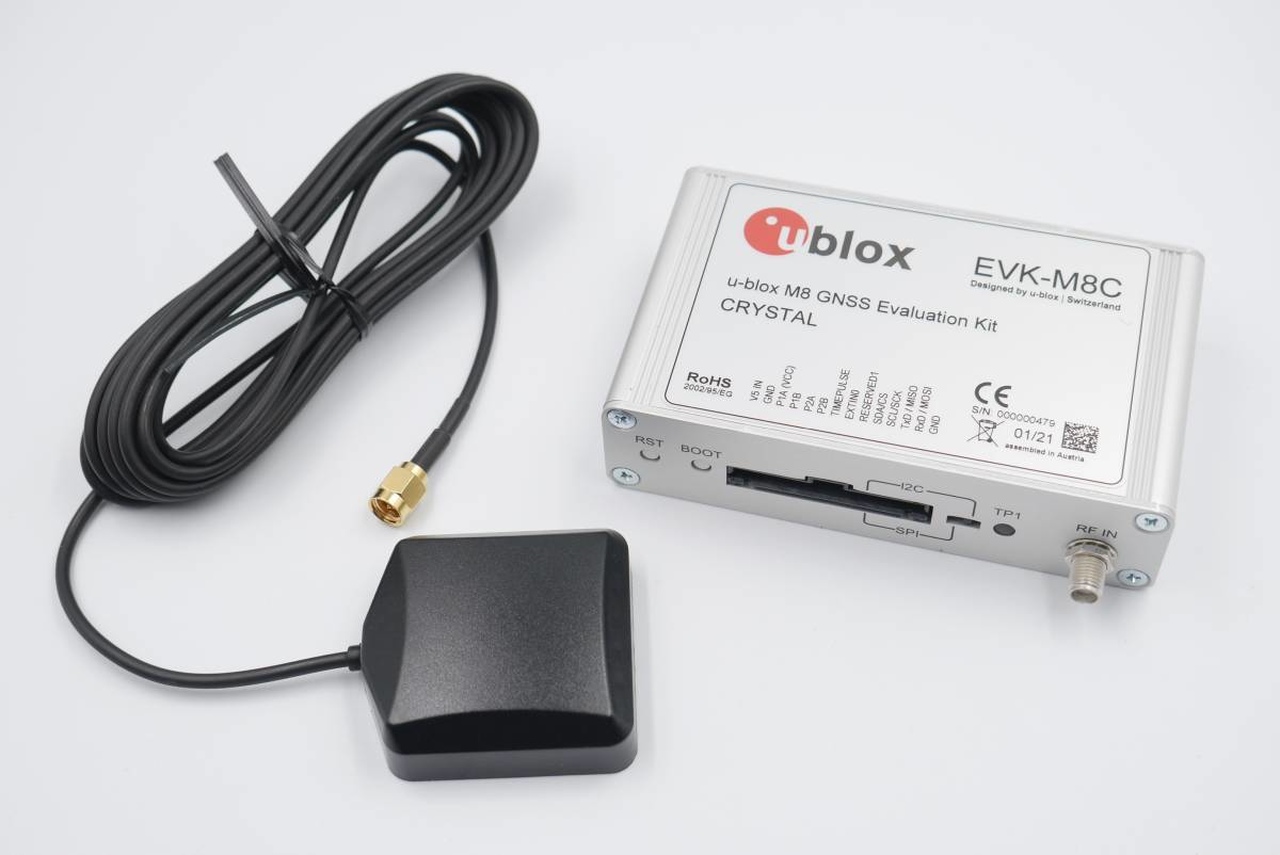 U-Blox EVK-M8N GPS module