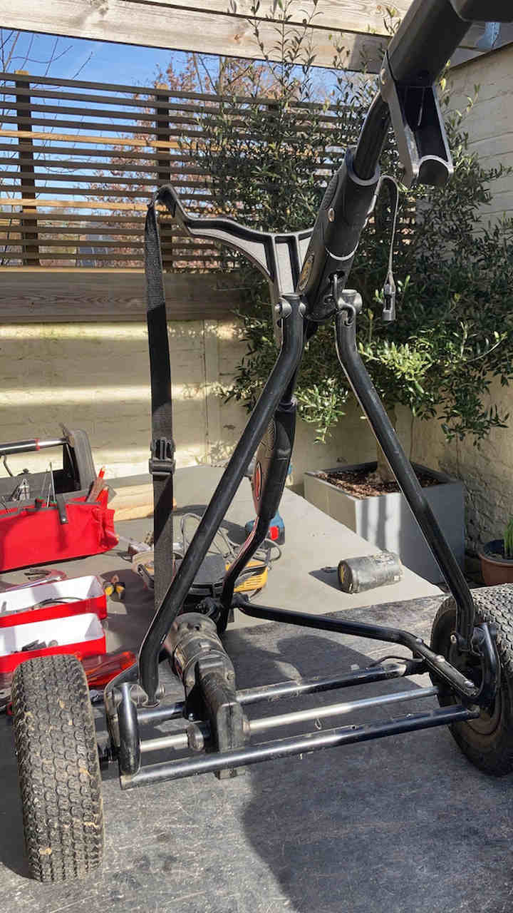 Autonomous golf trolley prototype