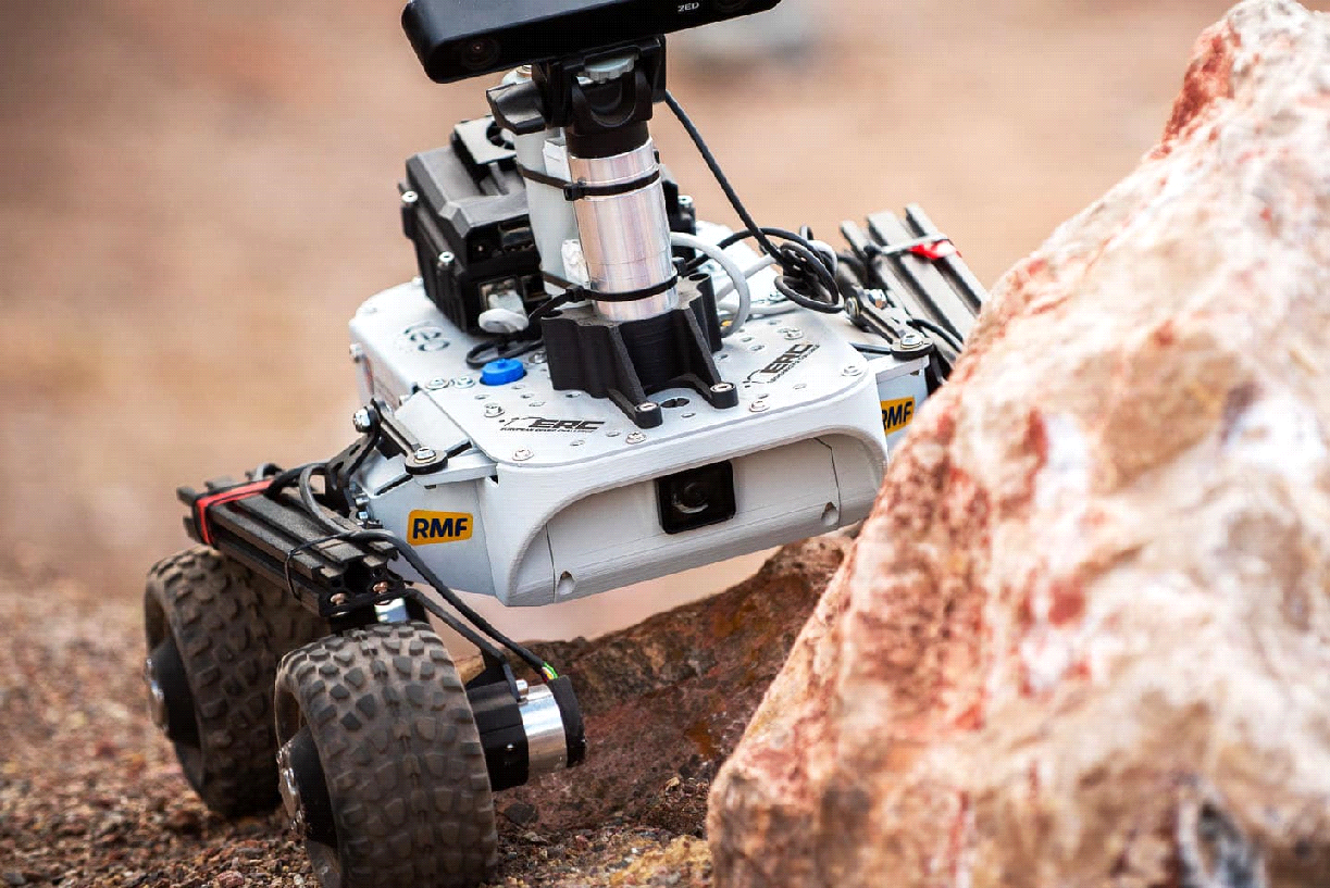 Leo Rover with gear in ERC