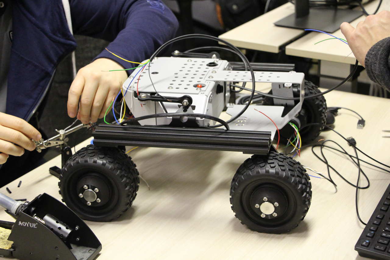 A Leo Rover at the University of Luxembourg