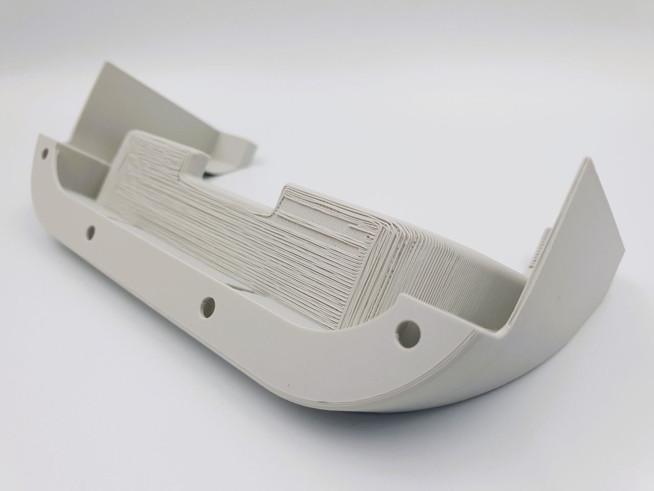 Leo Rover's 3D printed element with visible cross-section