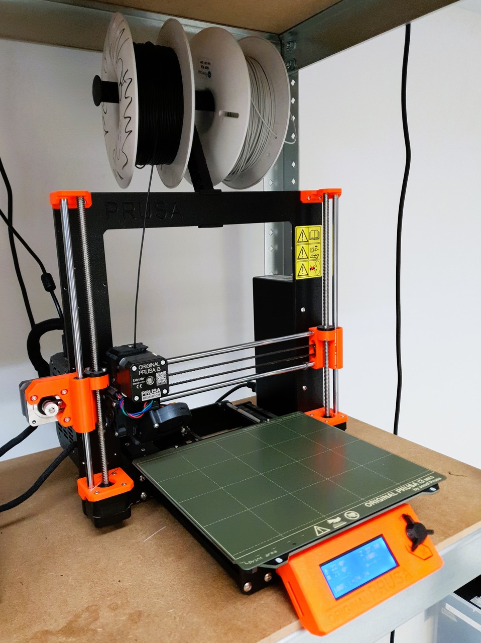Prusa D printer at Leo Rover